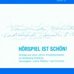 Hoerspiel ist schoen