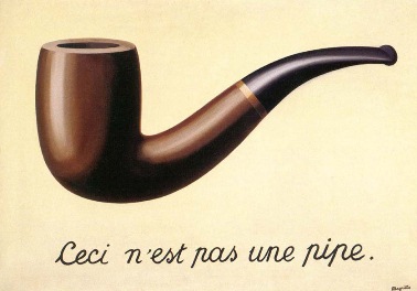 René Magritte: La trahison des images.