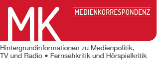 Medienkorrespondenz Logo rot