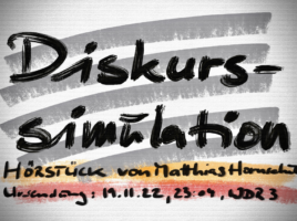 Matthias Hornschuh: DIskurssimulation