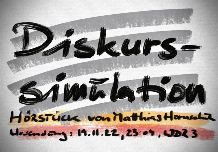 Matthias Hornschuh: DIskurssimulation