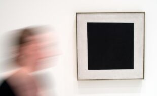 Kasimir Malewitsch: Schwarzes Quadrat auf weißem Grund.