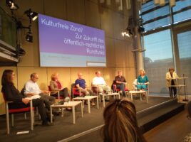 22. Akademie-Gespräche "Kulturfreie Zone? Zur Zukunft des öffentlich-rechtlichen Rundfunks" 04.09.2023