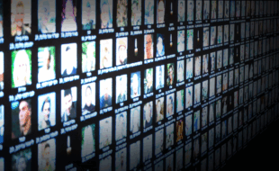 Screenshot von Thumbnails mit Proträts