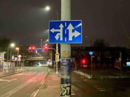 Kreuzung Ulitsa Grabiszynska. Bild: Jochen Langner.