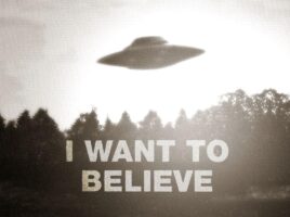 I want to believe